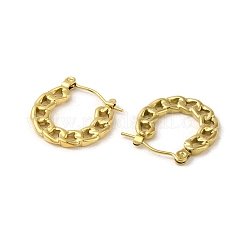 Серьги-кольца из нержавеющей стали 304 для женщин EJEW-B054-24G-01