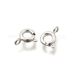 Экологически чистые латунные пружинные кольцевые застежки KK-D082-01E-S