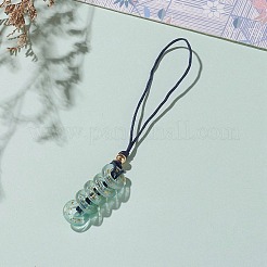 Стекло подвесные украшения HJEW-JM00408-02