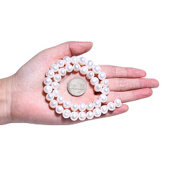 Нити из натурального культивированного пресноводного жемчуга PEAR-S001-9-10mm-3