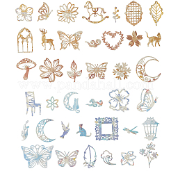 4sets 4 arten papier scrapbooking&nbsp;DIY-GF0011-36