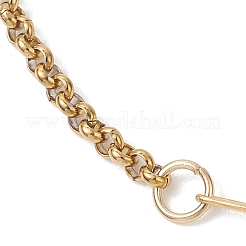 Браслеты из нержавеющей стали 304 в виде коробочек и канцелярских скрепок для женщин&nbsp;BJEW-JB13344