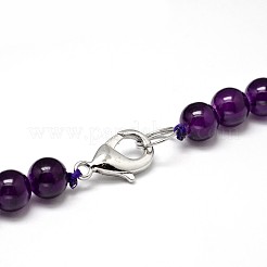 Отличный дизайн Gemstone бисера естественный ожерелья&nbsp;NJEW-L345-E11