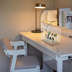 3-ярусные пластиковые витрины для фигурок ODIS-WH0086-112A