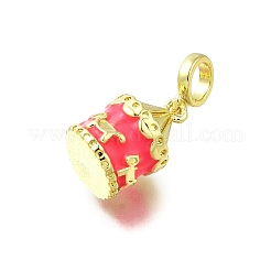 Латунь эмаль подвески KK-K400-22G-01