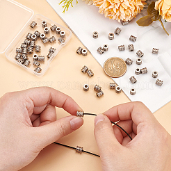 60 шт. бусины из нержавеющей стали марки 303 STAS-UN0055-40