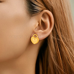 Boucles d'oreilles à tige en acier inoxydable 304&nbsp;WG39C60-01