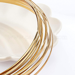 Полукруглая латунная проволока для изготовления ювелирных изделий&nbsp;CWIR-WH0003-02-A