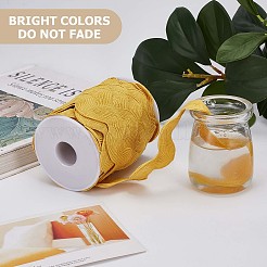 Лента из полиэстера с волнистой бахромой длиной 9 ярд. OCOR-XCP0002-90D