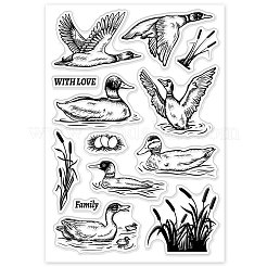 ПВХ пластиковые прозрачные штампы DIY-WH0448-0568