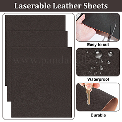 Ткань из искусственной кожи прямоугольника&nbsp;DIY-WH0349-324B