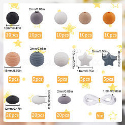 7 шт. 7 цвета DIY-SC0025-32