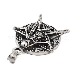 Ретро 304 нержавеющая сталь большие подвески&nbsp;STAS-I205-38AS-06