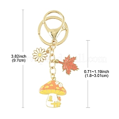 Брелки из сплава эмали&nbsp;KEYC-FS00042-03