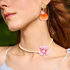 100шт 10 стиля прозрачные стеклянные подвески&nbsp;GLAA-TA0002-74