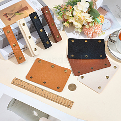 8 шт. 4-цветные чехлы на ручки багажа из искусственной кожи&nbsp;PURS-GL0001-07