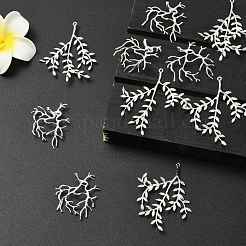 10шт 2 стиля латунные подвески&nbsp;KK-CJ0003-06