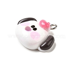 Подвески из непрозрачной смолы&nbsp;RESI-V003-03D