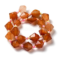 Filo di perline di agata naturale&nbsp;G-K334-03C