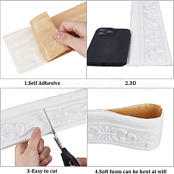 Selbstklebendes Kontaktpapier mit XPE-Körnung&nbsp;DIY-WH0002-53C-01