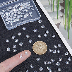 Cabochons en zircone cubique&nbsp;ZIRC-BBC0003-76C