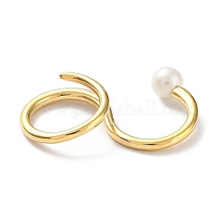 Двойные кольца из нержавеющей стали 304 RJEW-B046-01G-03