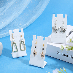 10 шт. акриловые подставки для ожерелий в форме буквы L NDIS-SC0001-02B