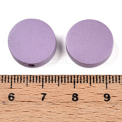 Расписные бусы из натурального дерева WOOD-WH0038-35A-05