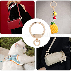 12 шт. Поворотные застежки из сплава AJEW-GF0009-17