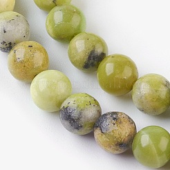 Природные серпантину нитей бисера&nbsp;G-G767-04-6mm