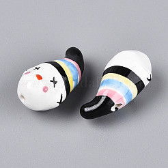 Abalorios de porcelana hechas a mano&nbsp;PORC-N012-01A