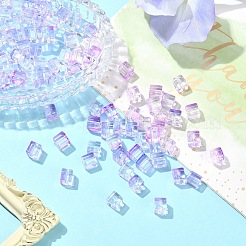 100 шт. прозрачные стеклянные бусины для выпечки&nbsp;DGLA-YW0001-35H