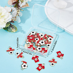 Подвески из сплава эмали 30шт 3 стиля&nbsp;ENAM-SC0002-93