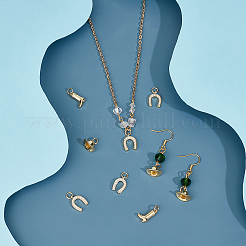 12шт 3 стиля латунные подвески&nbsp;KK-BC0014-55