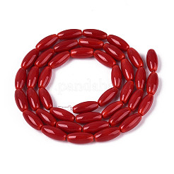 Непрозрачное стекло бисер нитей&nbsp;LS-GLAA-T028-15P-02