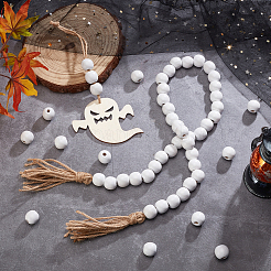 Европейский бисер из натурального дерева WOOD-PH0002-85