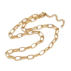 304 нержавеющая сталь крест кулон 3 слой ожерелья для женщин&nbsp;LS-NJEW-F343-02G