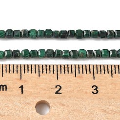 Природного малахита бисер нитей G-D306-B01-2x2mm