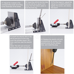 Пластиковый позиционер для деревообработки TOOL-WH0130-08