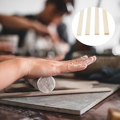 8 шт. 4 стиля направляющих палок для катания по дереву WOOD-DC0001-20