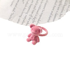 Медведь регулируемые кольца из цинкового сплава с флокированием для женщин FS-WG501E4-04