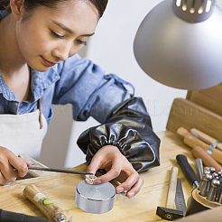 Плоский круглый железный блок&nbsp;TOOL-WH0136-185C