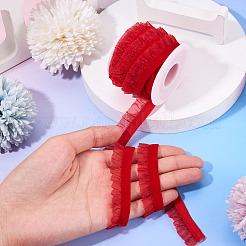 5 ярд эластичной бархатной органзовой ленты&nbsp;SRIB-TA0001-28B