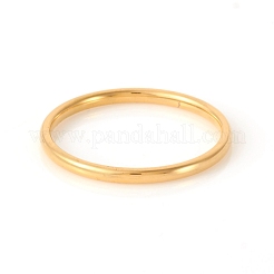 201 гладкое кольцо из нержавеющей стали&nbsp;X-RJEW-G107-1.5mm-6-G