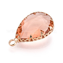 Прозрачные стеклянные подвески KK-N283-02G-G