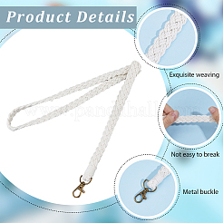 2 Stück Polyester-Ausweis-Handy-Lanyard&nbsp;AJEW-CY0002-20C
