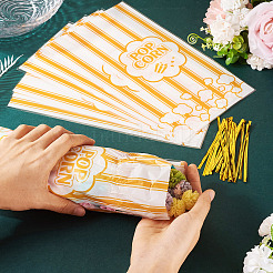 100 шт. пластиковые пакеты для печенья&nbsp;ABAG-TA0001-75