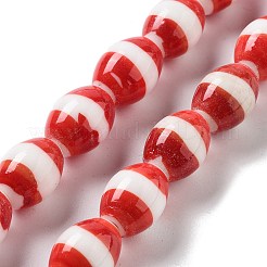 Непальские бусины лэмпворк ручной работы&nbsp;LAMP-Z008-06E