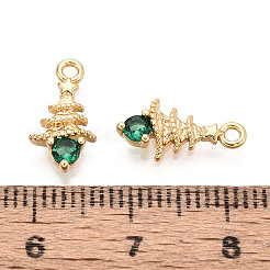 Латунные микро проложить кубического циркония подвески&nbsp;KK-N263-144B-G