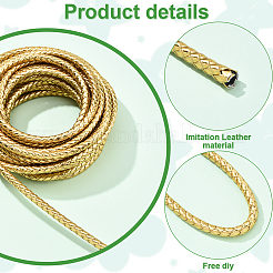Шнур из искусственной кожи длиной 5 метр. LC-YW0001-02A